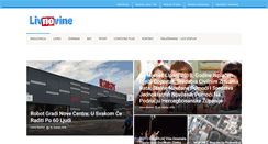 Desktop Screenshot of livnovine.com